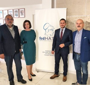 Συνάντηση με τα μέλη της Ομοσπονδίας Ελληνικών Συνδέσμων Γραφείων Ταξιδίων & Τουρισμού (FedHATTA)